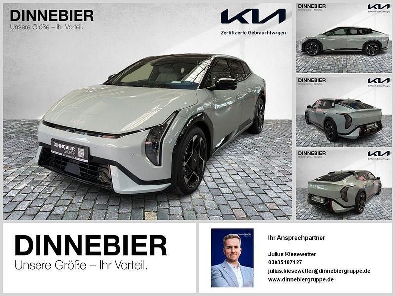 Grau Neu 2025 Kia EV4 GT-Line Limousine | 45.338 € (Guter Preis) - Bild 1/4