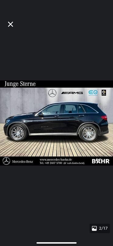 Gebraucht Mercedes GLC63 AMG 476 PS (350 kW) 2018 Schwarz SUV