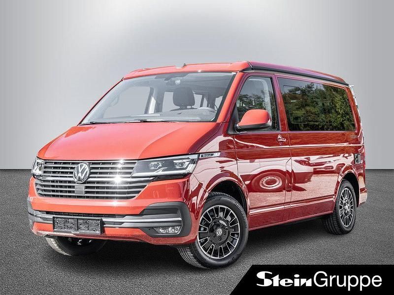Kirschrot Gebraucht 2024 VW T6.1 California Van | 75.489 € - Bild 1/4