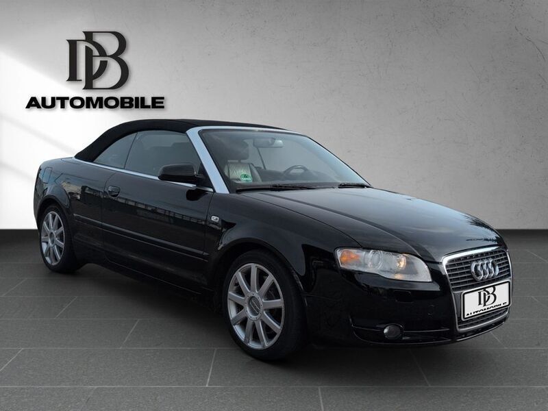 Schwarz Gebraucht 2008 Audi A4 Cabriolet Cabrio | 6.999 € (Etwas zu teuer) - Bild 1/4