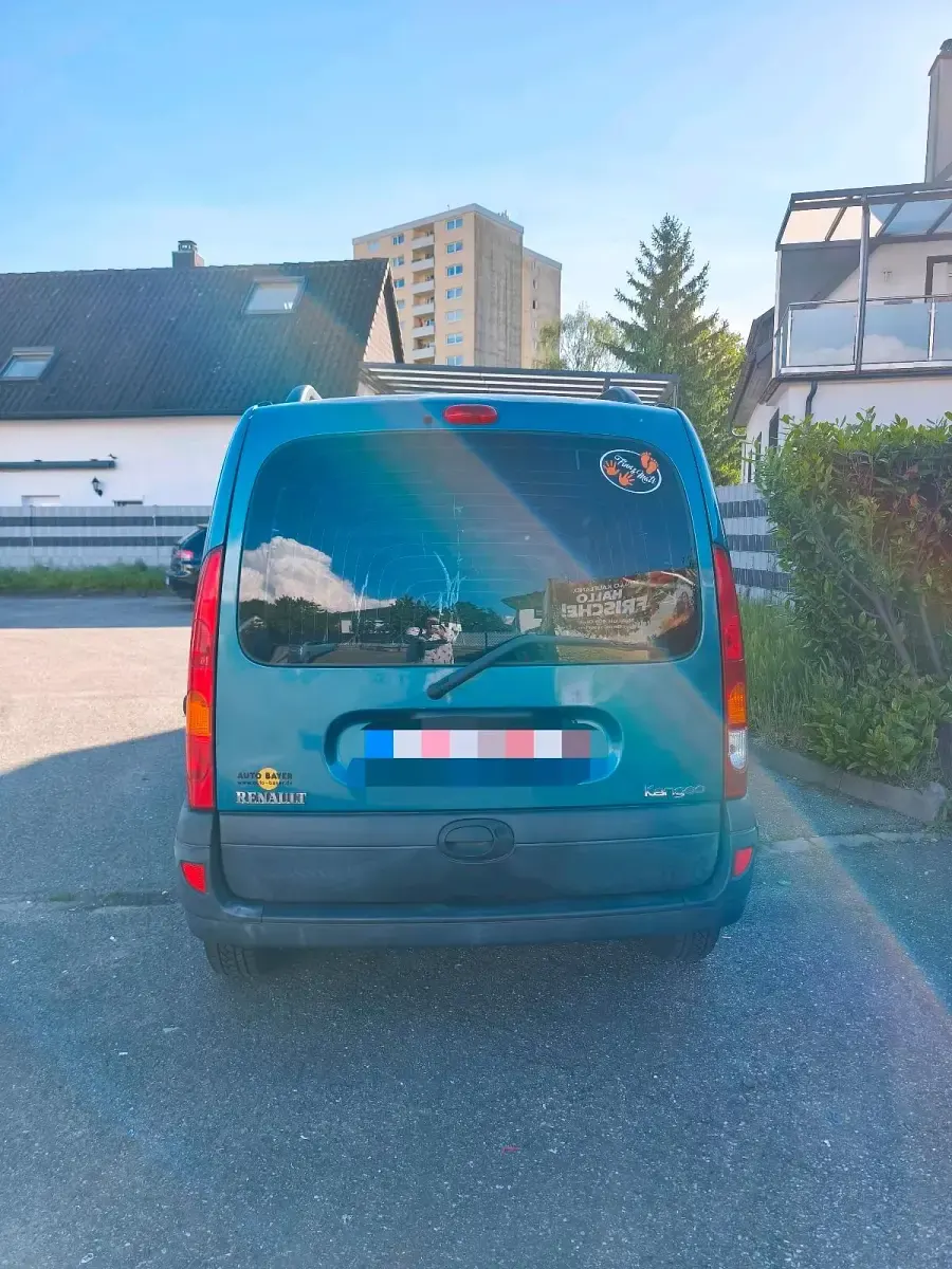 Gebraucht Renault Kangoo 90 PS (66 kW) 2004 Grün Van / Kleinbus