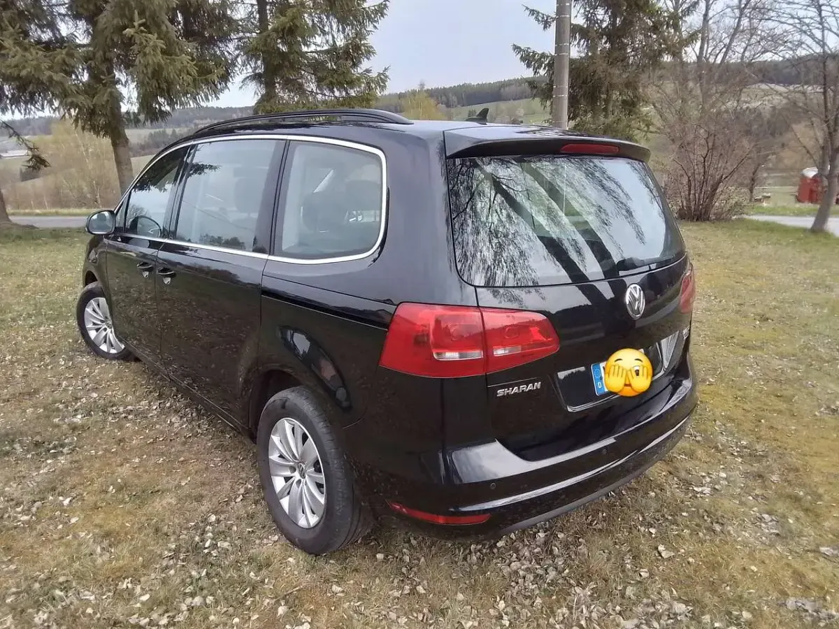 Gebraucht VW Sharan Cup 140 PS (102 kW) 2015 Schwarz Van / Kleinbus