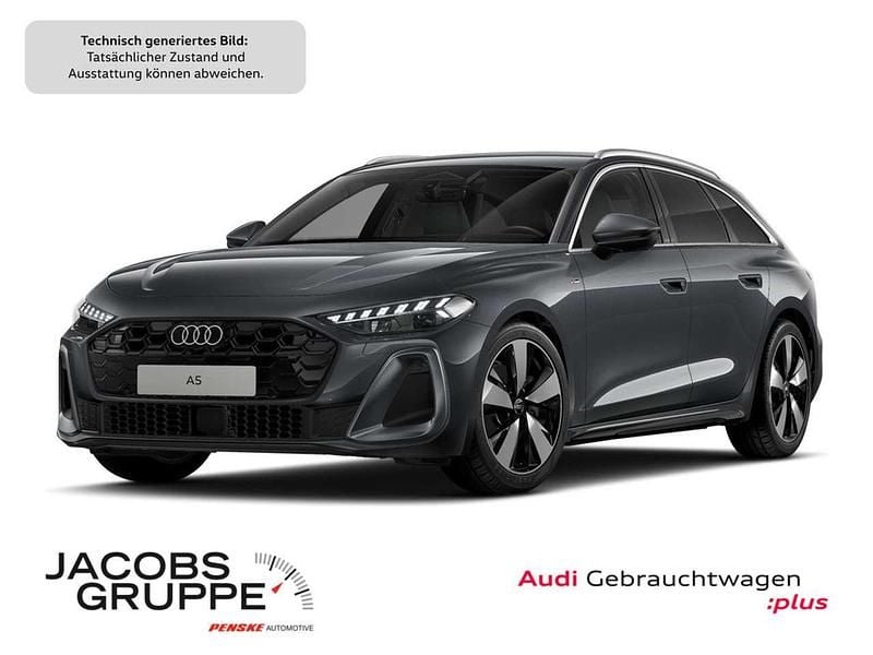 Daytonagrau perleffekt Gebraucht 2025 Audi A5 S-Line Coupé | 50.480 € (Superpreis) - Bild 1/4