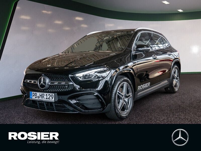 Schwarz / nachtschwarz Gebraucht 2025 Mercedes GLA180 AMG line SUV | 40.400 € (Fairer Preis) - Bild 1/4