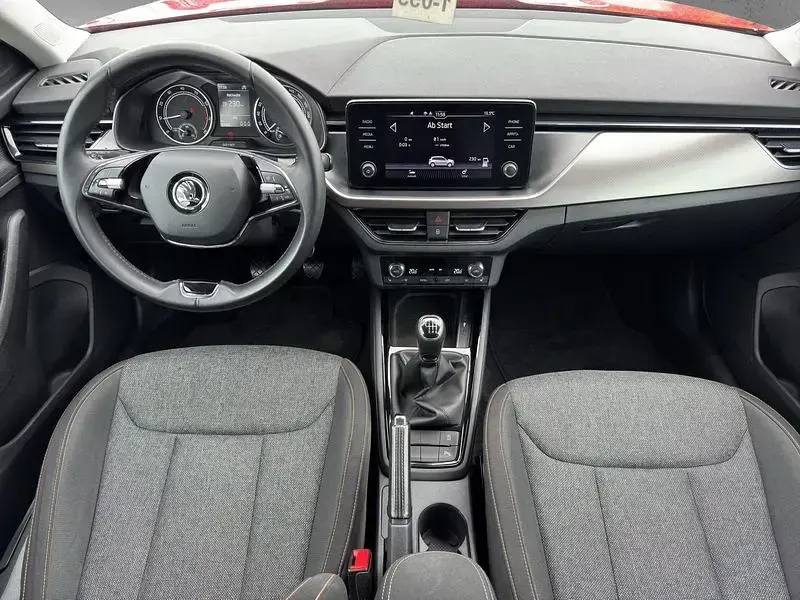 Gebraucht Skoda Kamiq Clever 110 PS (80 kW) 2021 Rot SUV