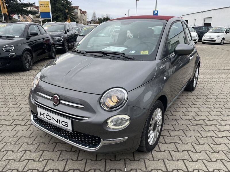 Grau Gebraucht 2022 Fiat 500C Dolcevita Cabrio | 13.777 € (Fairer Preis) - Bild 1/4