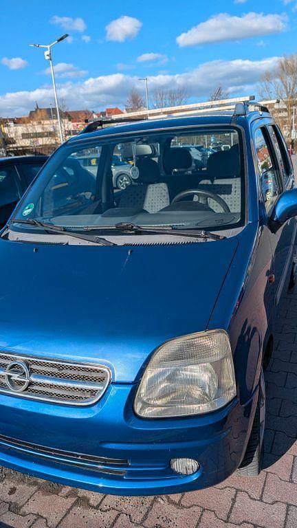Gebraucht Opel Agila Comfort 75 PS (55 kW) 2002 Blau Van / Kleinbus