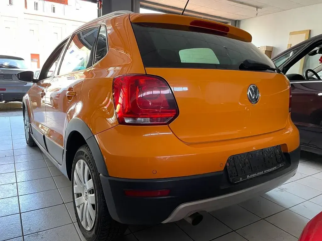 Gebraucht VW Polo Cross 90 PS (66 kW) 2010 Orange Kleinwagen
