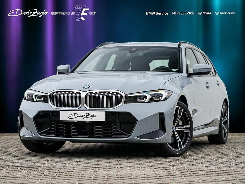 M brooklyn grau metallic Gebraucht 2024 BMW 330 M Sport Kombi | 41.490 € (Superpreis) - Bild 1/4