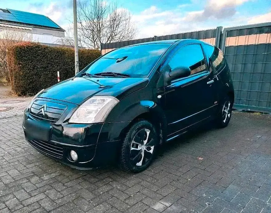 Gebraucht Citroën C2 60 PS (44 kW) 2004 Schwarz Kleinwagen