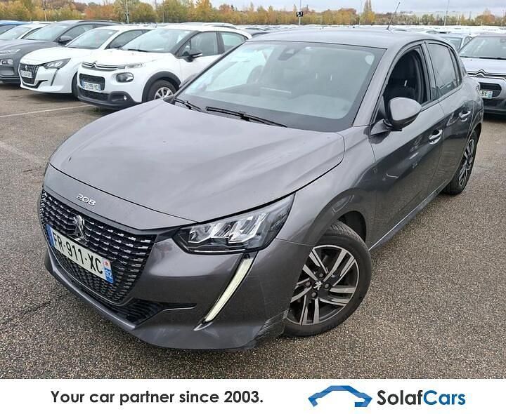 Grau Gebraucht 2020 Peugeot 208 Allure Kleinwagen | 11.435 € (Superpreis) - Bild 1/4