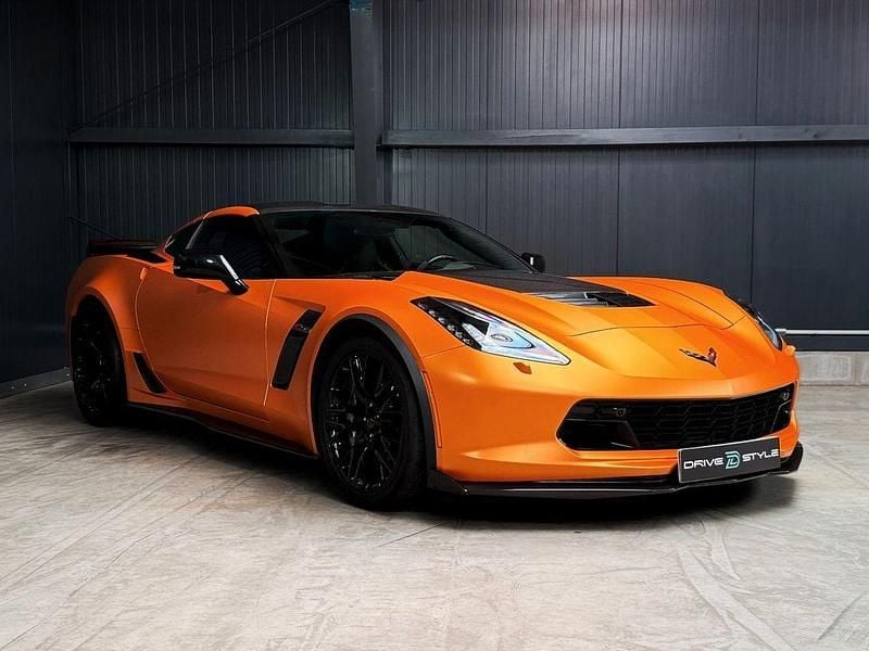 Second-hand Corvette Z06 659 CP (484 kW) 2019 Portocaliu Coupe