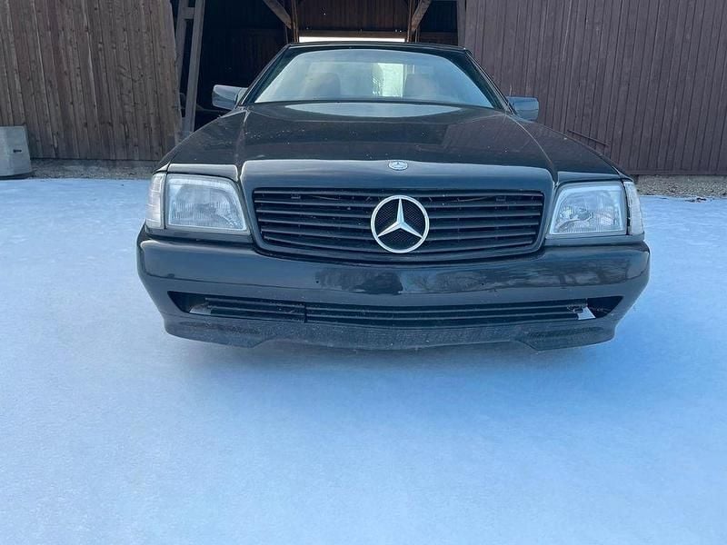 Schwarz Gebraucht 1994 Mercedes SL320 Cabrio | 7.500 € - Bild 1/4