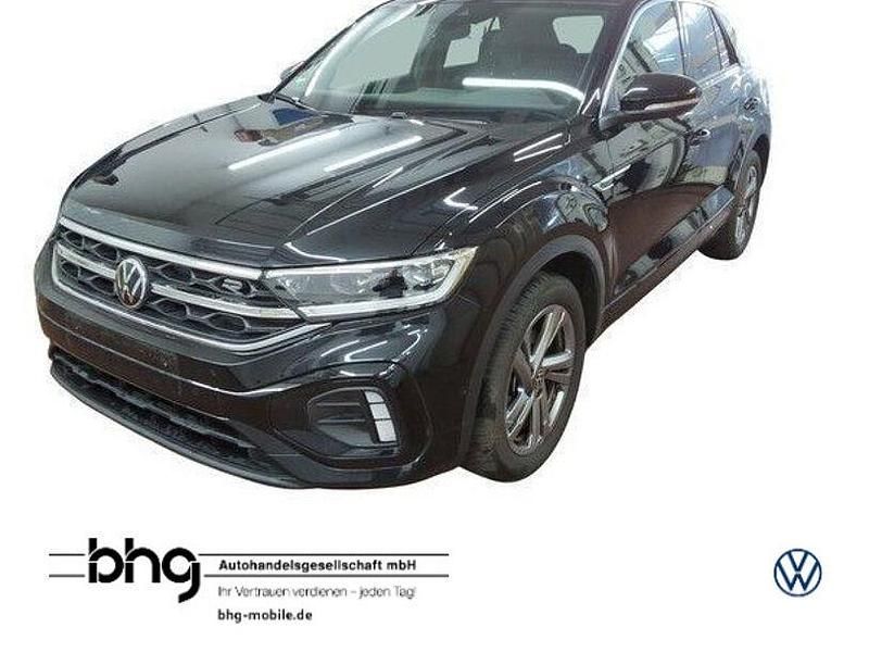 Schwarz Gebraucht 2025 VW T-Roc R-line SUV | 26.430 € (Fairer Preis) - Bild 1/3