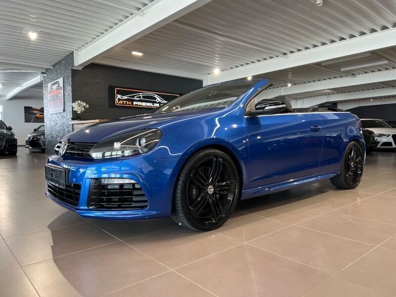 Gebraucht VW Golf Cabriolet R 265 PS (194 kW) 2014 Blau Cabrio