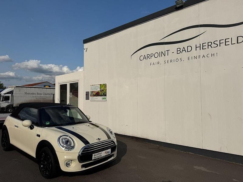Pepper white Gebraucht 2017 Mini Cooper Cabriolet Cabrio | 18.400 € (Fairer Preis) - Bild 1/4