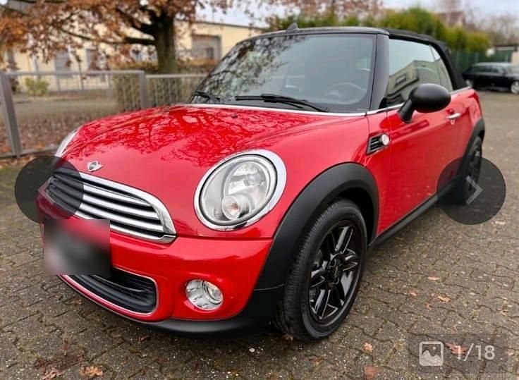 Gebraucht Mini ONE 98 PS (72 kW) 2016 Rot Kleinwagen