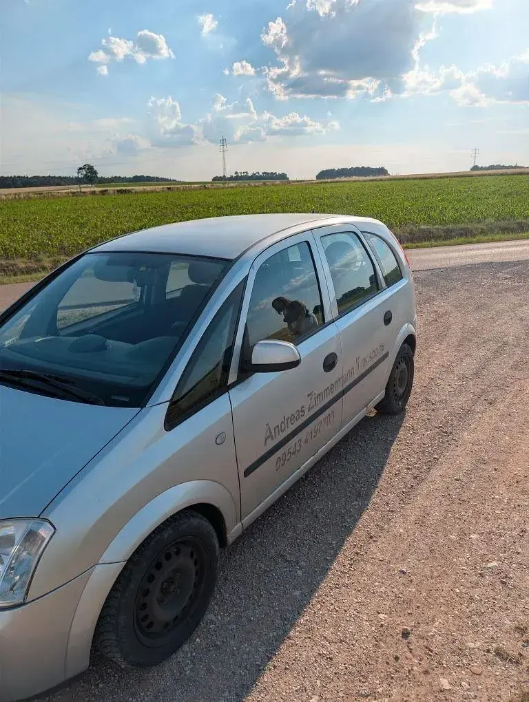 Gebraucht Opel Meriva 101 PS (74 kW) 2003 Silber Van / Kleinbus