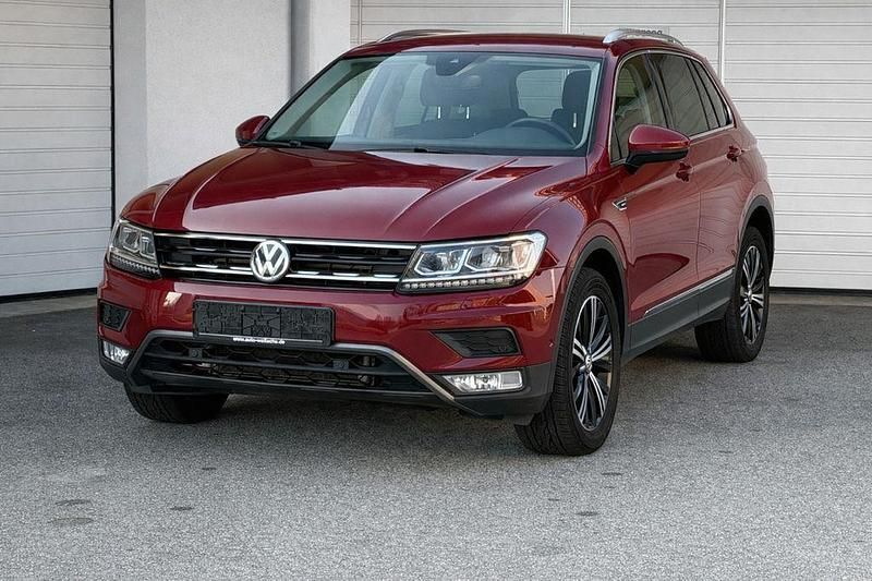 Gebraucht VW Tiguan Highline 190 PS (139 kW) 2017 Rot SUV