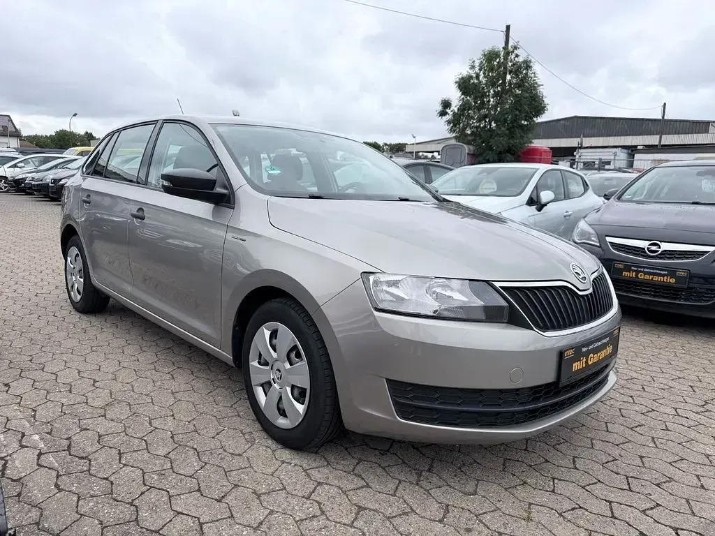 Gebraucht Skoda Rapid Active 90 PS (66 kW) 2015 Beige Kleinwagen