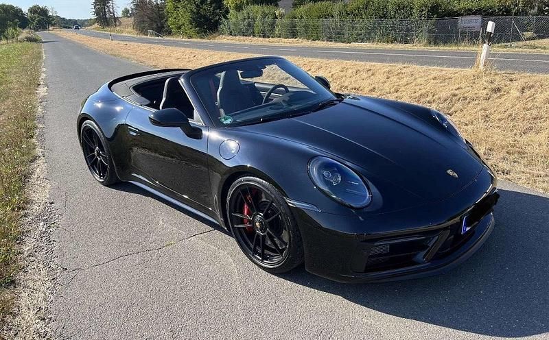 Schwarz Gebraucht 2022 Porsche 911 Carrera GTS Cabrio | 153.000 € (Superpreis) - Bild 1/4