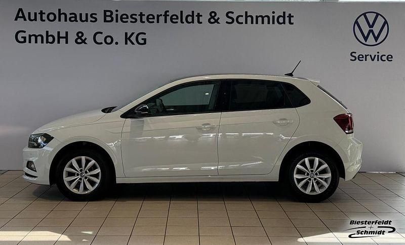 Gebraucht VW Polo Highline 95 PS (69 kW) 2021 Pure white (metallic) Kleinwagen