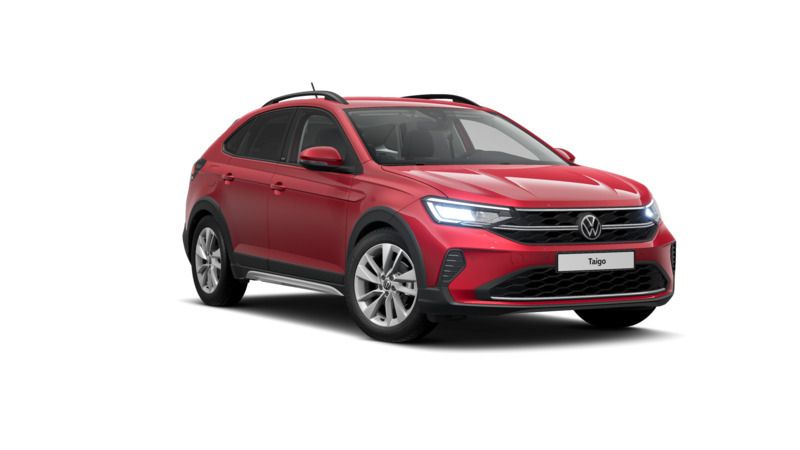 Kings red metallic Gebraucht 2023 VW Taigo Move SUV | 24.380 € (Guter Preis) - Bild 1/4
