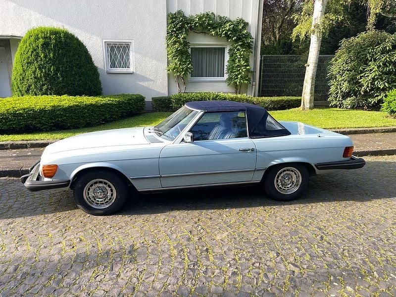 Blau Gebraucht 1978 Mercedes SL450 Cabrio | 26.500 € - Bild 1/4