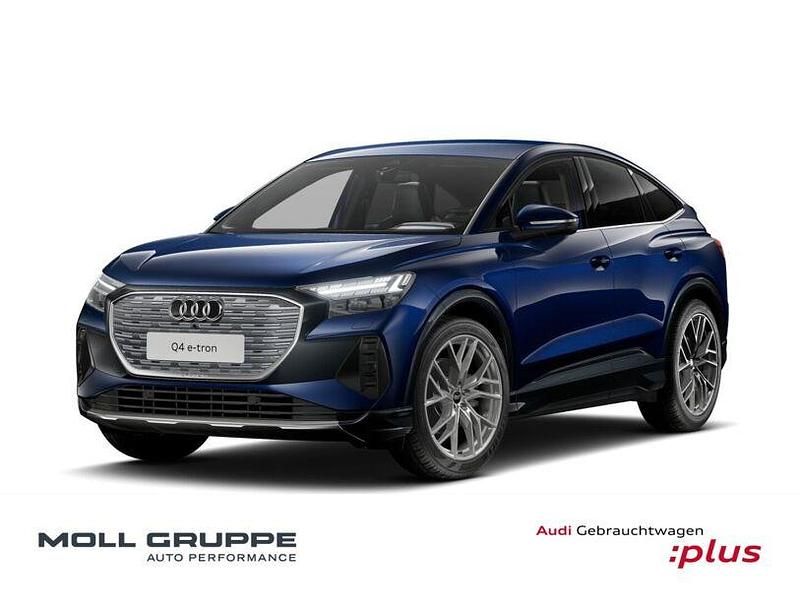 Blau Gebraucht 2025 Audi Q4 e-tron Ambiente SUV | 43.980 € - Bild 1/2