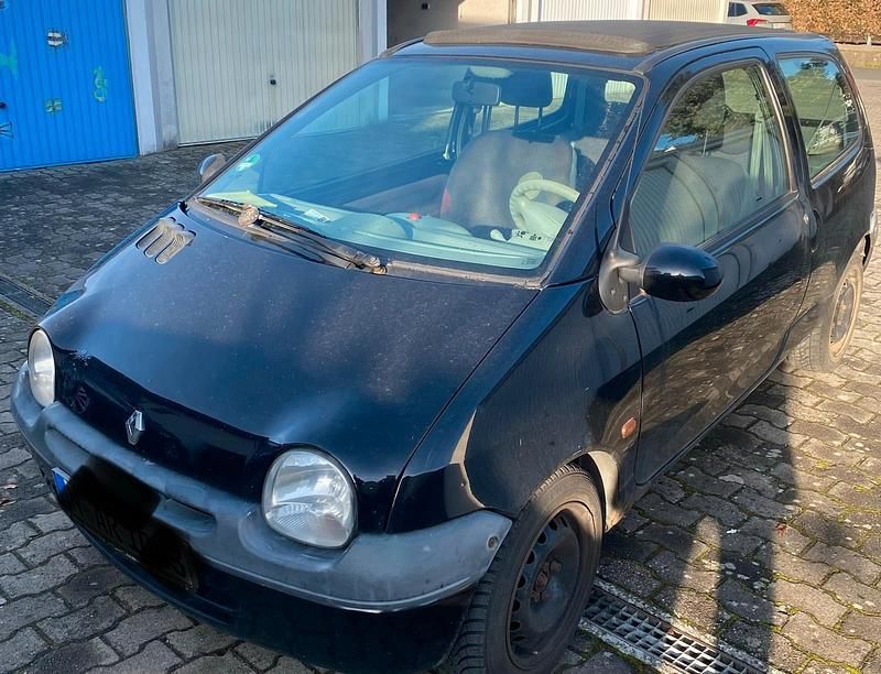 Schwarz Gebraucht 2001 Renault Twingo Kleinwagen | 555 € - Bild 1/4