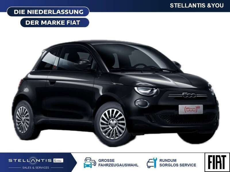 Schwarz (onyx schwarz) Neu 2025 Fiat 500e Kleinwagen | 28.114 € (Fairer Preis) - Bild 1/4