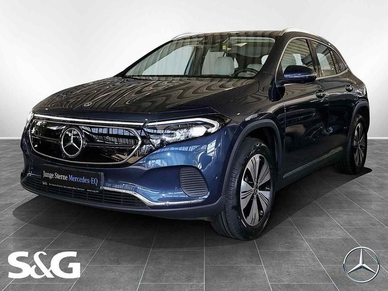 Denimblau metallic Gebraucht 2022 Mercedes EQA250 Progressive SUV | 33.890 € (Teuer) - Bild 1/4