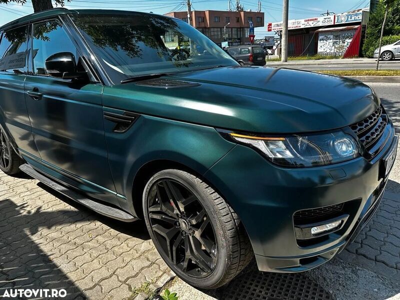 Grün Gebraucht 2015 Land Rover Range Rover Sport Autobiography Dynamic SUV | 23.000 € (Guter Preis) - Bild 1/4