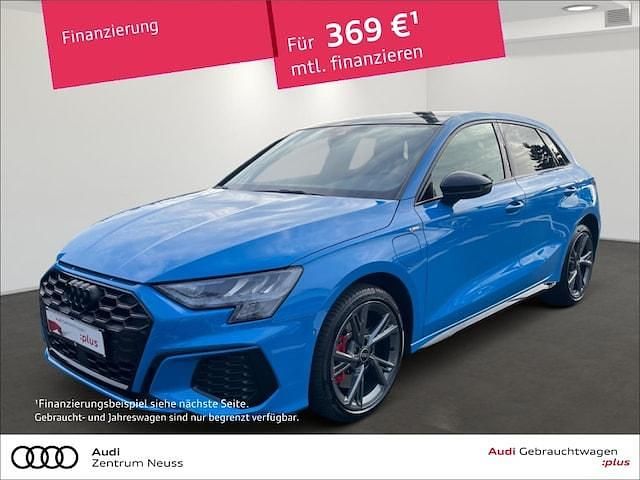 Turboblau Gebraucht 2023 Audi A3 Sportback e-tron S-Line Kleinwagen | 24.980 € (Superpreis) - Bild 1/2