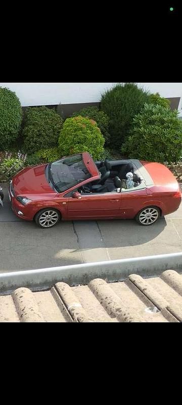 Rot Gebraucht 2008 Ford Focus Cabriolet Titanium Cabrio | 3.499 € (Fairer Preis) - Bild 1/4