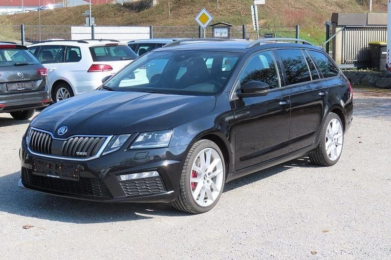Gebraucht Skoda Octavia RS 184 PS (135 kW) 2017 Schwarz Kombi