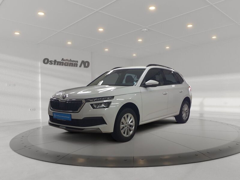 Moonweiss metallic Gebraucht 2024 Skoda Kamiq Ambition SUV | 17.895 € (Guter Preis) - Bild 1/4
