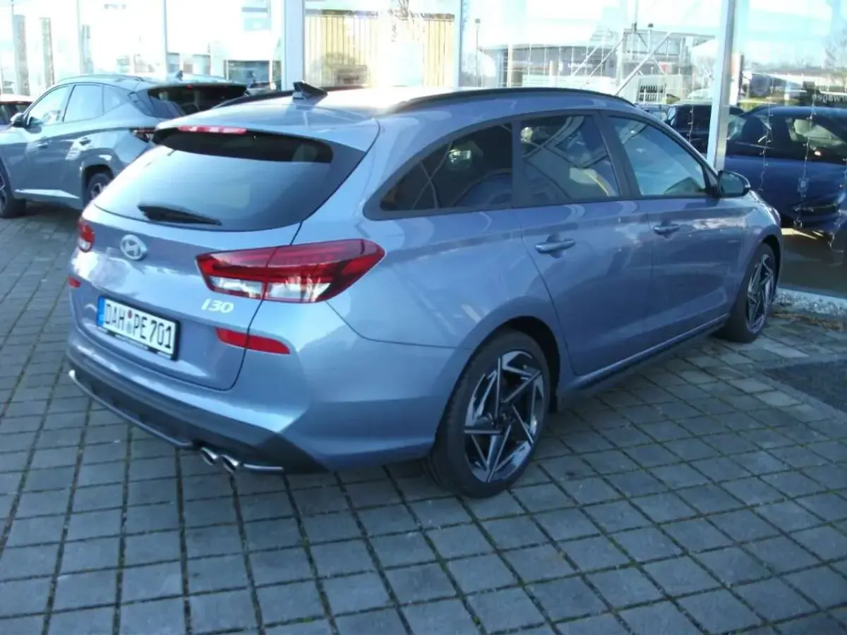 Gebraucht Hyundai i30 N Line 140 PS (102 kW) 2025 Meta blue mineraleffekt Kombi