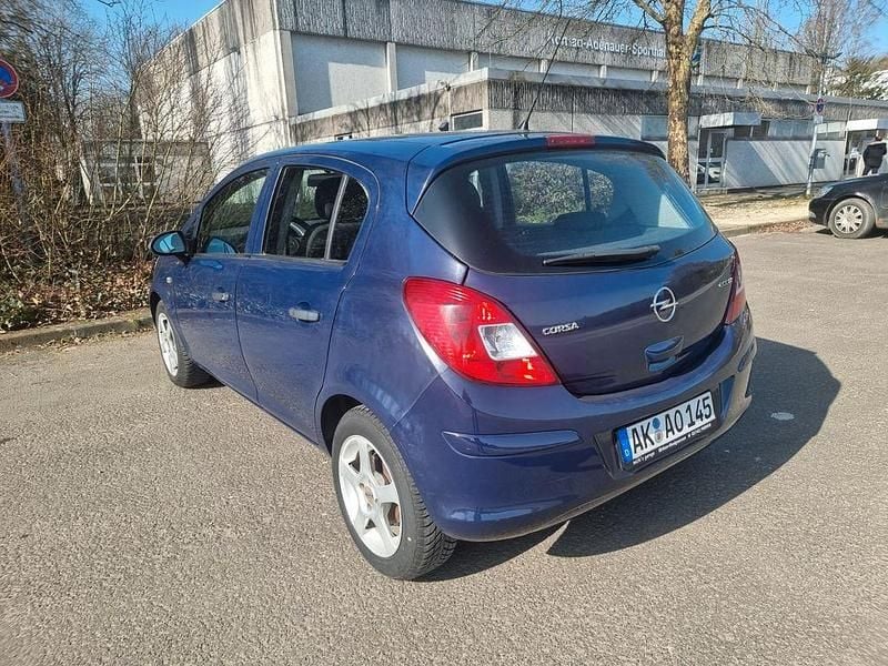 Gebraucht Opel Corsa 60 PS (44 kW) 2009 Blau Kleinwagen