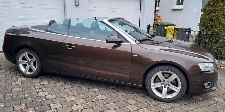 Gebraucht Audi A5 Cabriolet S-Line 211 PS (155 kW) 2011 Braun Cabrio
