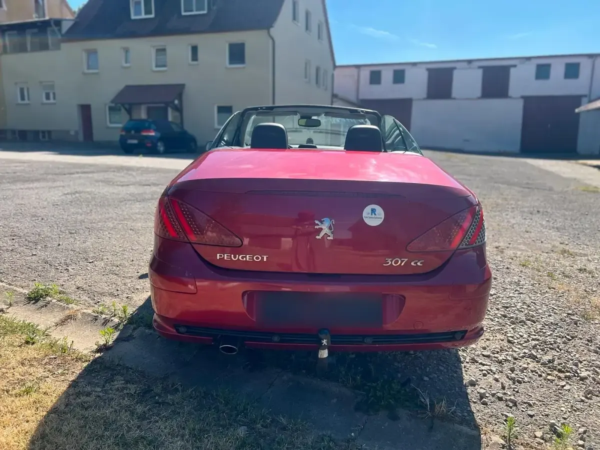 Gebraucht Peugeot 307 CC 2005 Rot Cabrio