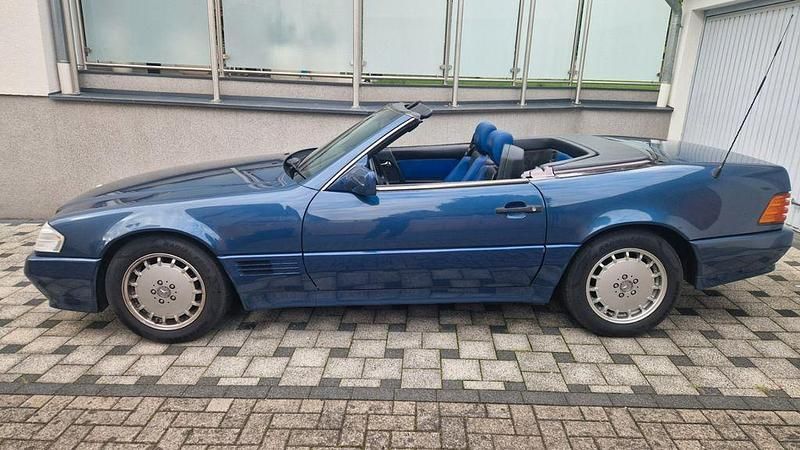 Gebraucht Mercedes SL320 231 PS (169 kW) 1994 Blau Cabrio