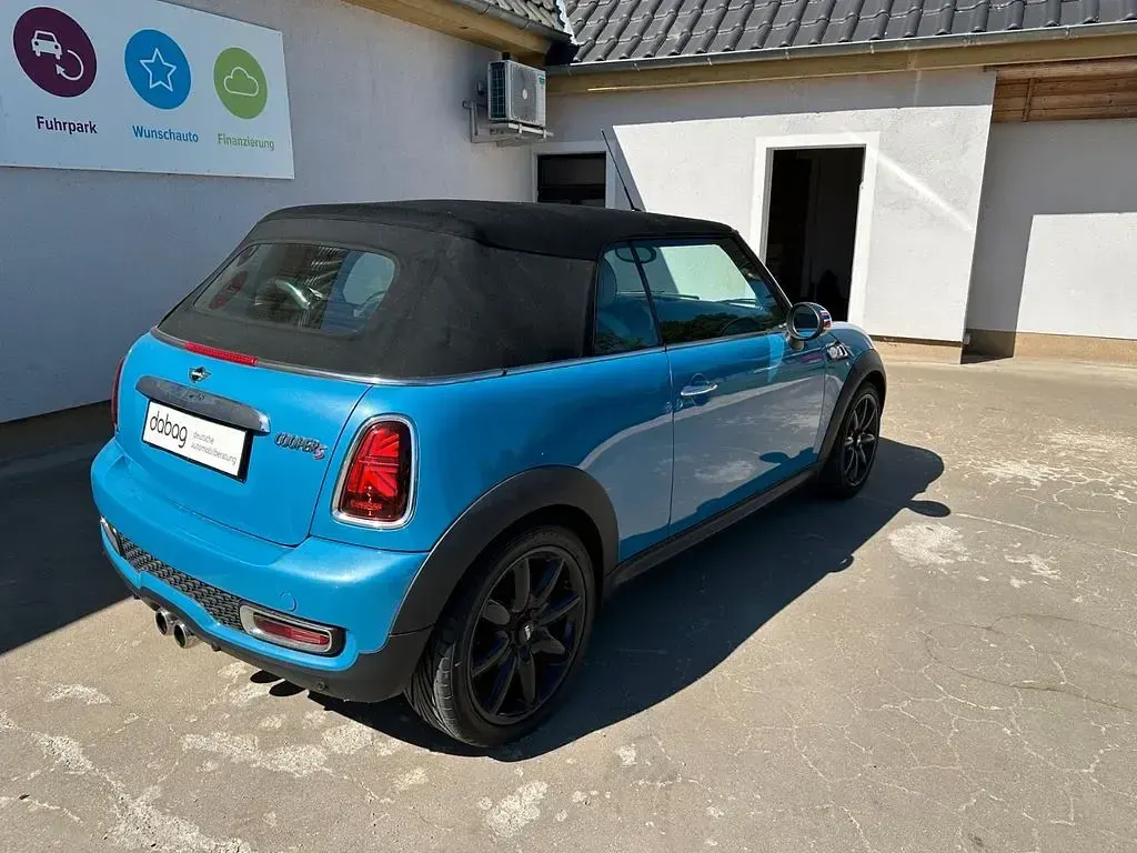 Gebraucht Mini Cooper S Cabriolet 184 PS (135 kW) 2014 Blau Cabrio