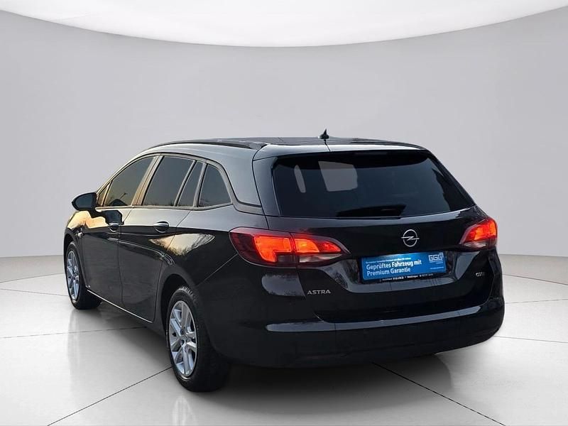 Gebraucht Opel Astra 110 PS (80 kW) 2018 Schwarz Kombi