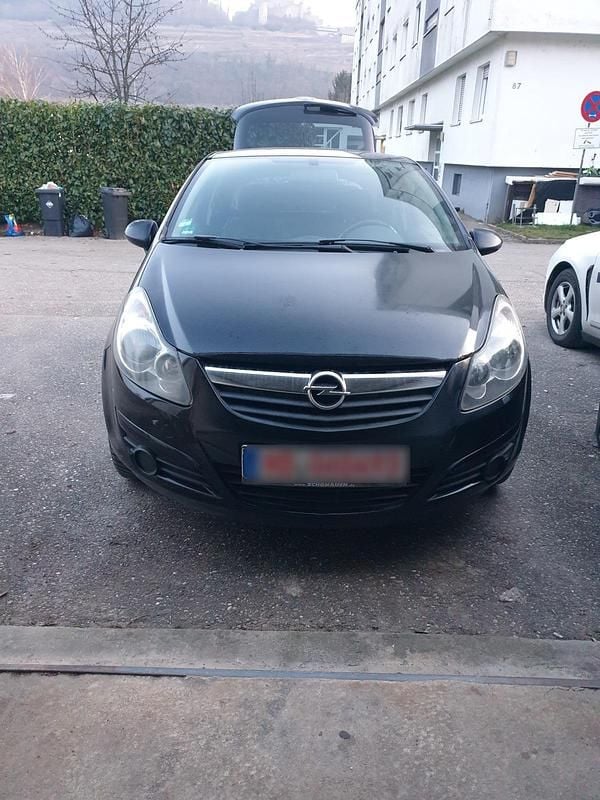 Gebraucht Opel Corsa 90 PS (66 kW) 2010 Schwarz Kleinwagen