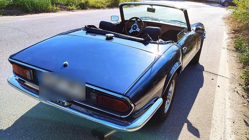 Gebraucht Triumph Spitfire 69 PS (50 kW) 1973 Blau Cabrio
