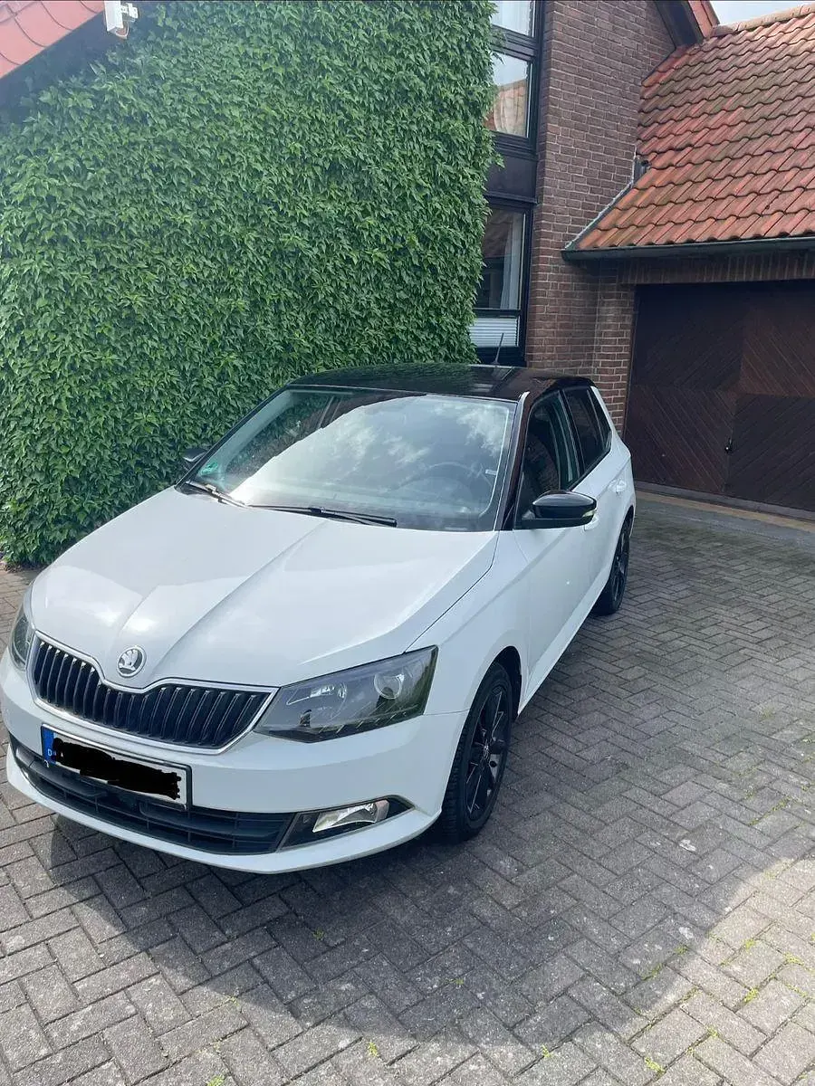 Gebraucht Skoda Fabia Style 90 PS (66 kW) 2015 Weiß Limousine
