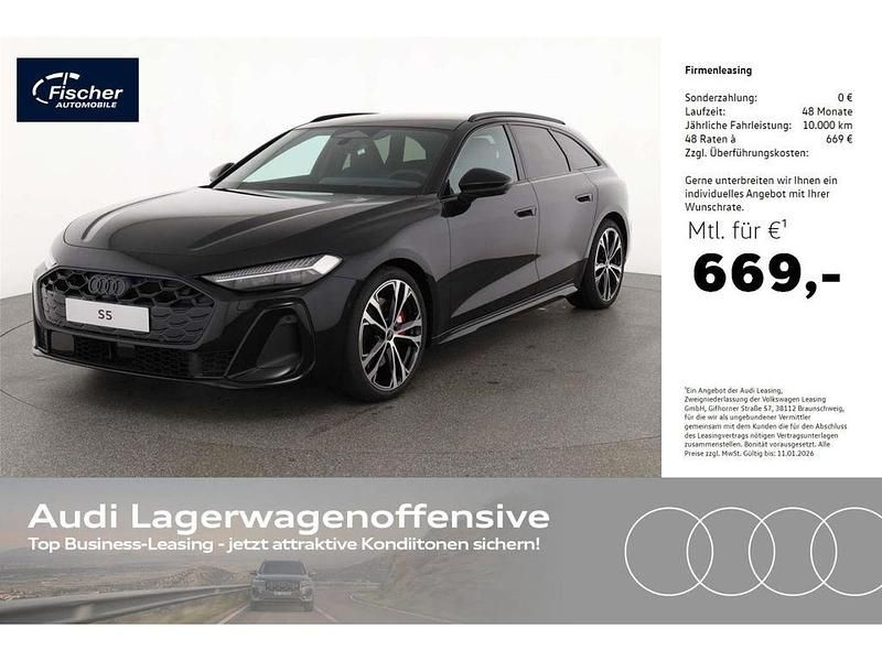 Schwarz Neu 2025 Audi S5 Sport Kombi | 82.980 € (Etwas zu teuer) - Bild 1/4