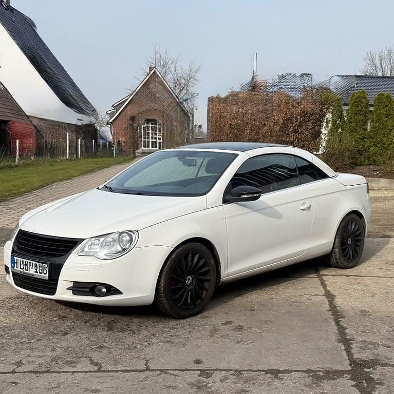Gebraucht VW Eos Individual 200 PS (147 kW) 2008 Weiß Cabrio