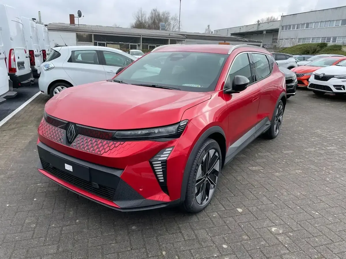 Ny Renault Scenic E-Tech Evolution 125 kW (170 HK) 2025 Rød SUV